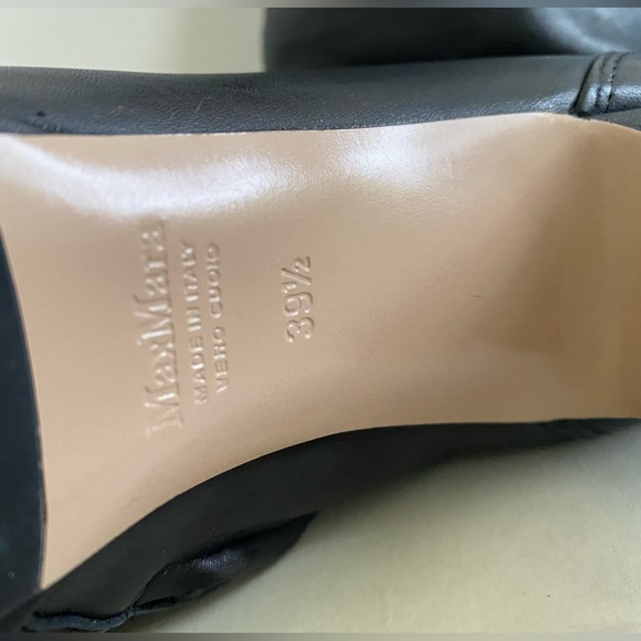 MaxMara Leather Over-the-Knee Boots NWT - Picture 8 of 11